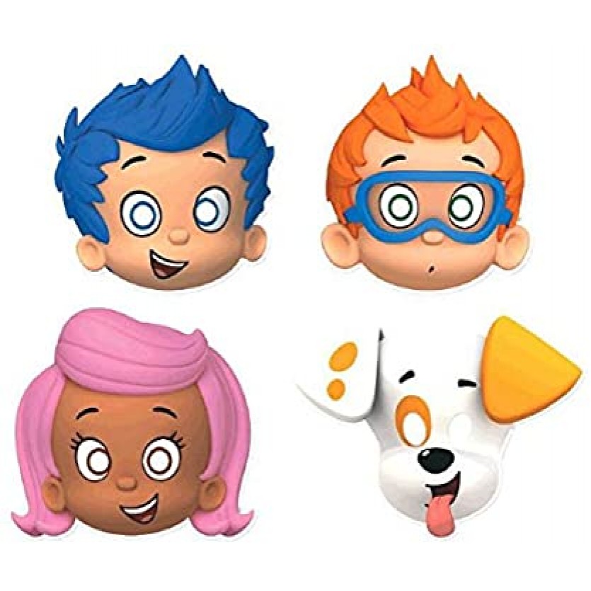 Bubble Guppies™ Masks - Paper